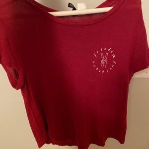 Red T-shirt